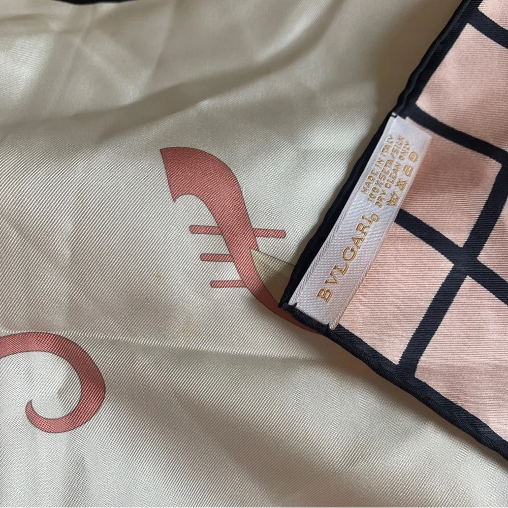 BVLGARY‎ Silk Scarf